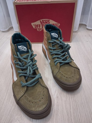 Vans sk8 outdoor brown gum - vans, sk8-hi